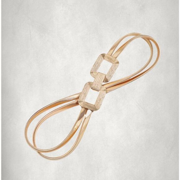 Elegant Geometric Chain Belt
